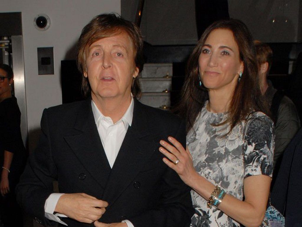 Pictured: Sir Paul McCartney and Nancy Shevell. Pictured: Sir Paul McCartney and Nancy Shevell.